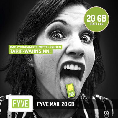 Vodafone FYVE MAX - 20 GB
