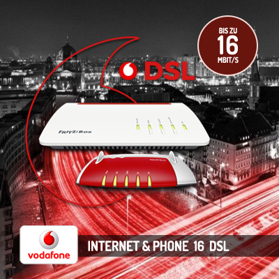 Vodafone Vodafone Red Internet & Phone 16 DSL